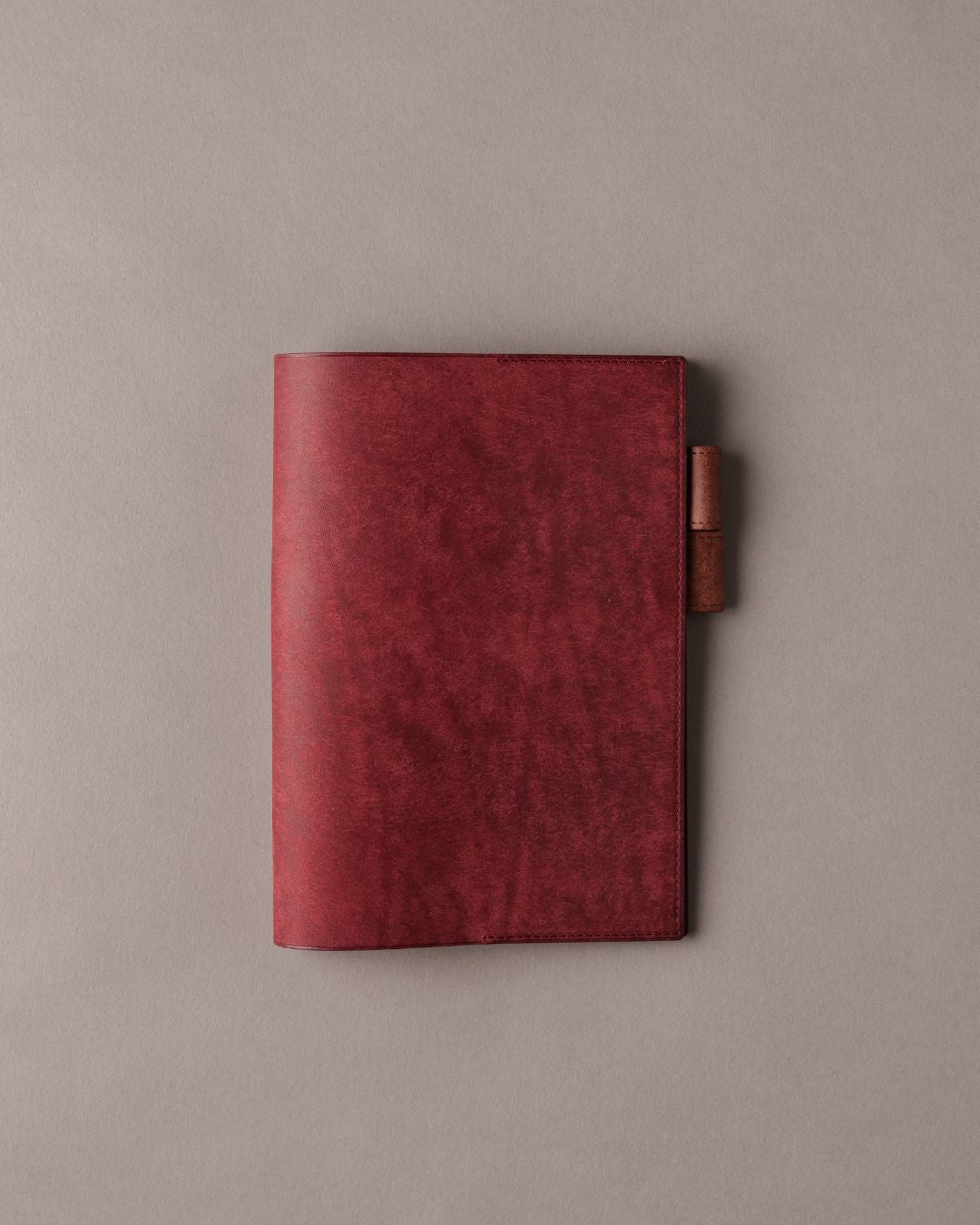 「手帳のある暮らし」(バイカラー)本革手帳カバー