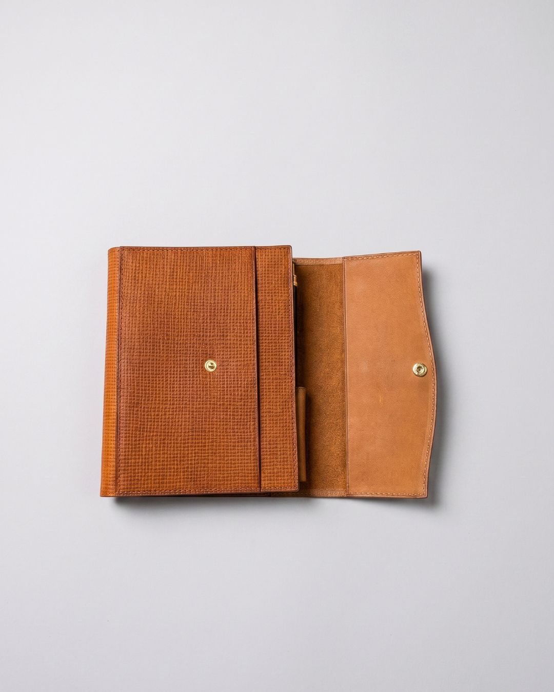 本革 ほぼ日手帳カバー オリジナル(A6)対応 /Pueblo Emboss