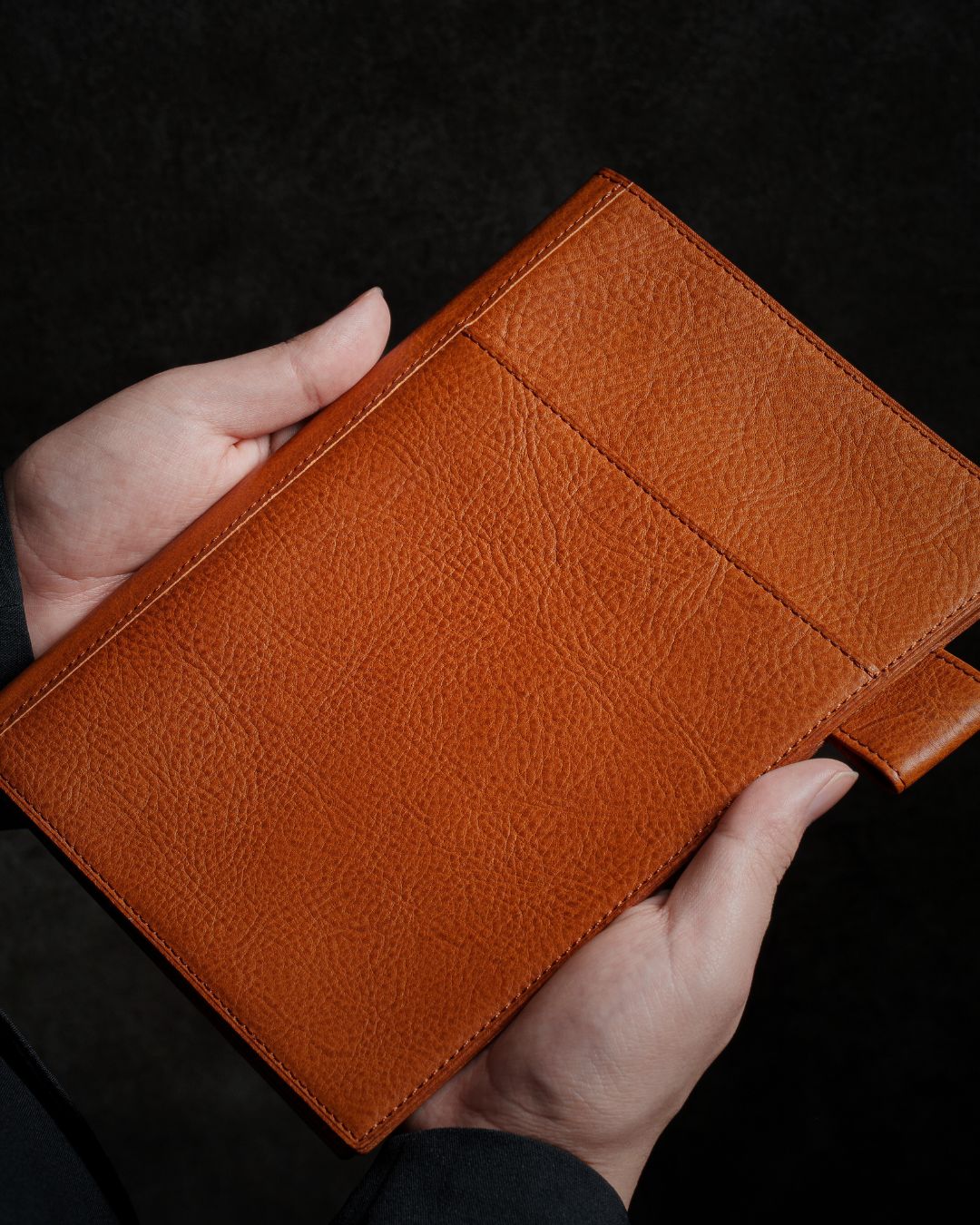 本革ノートカバー『flip flap』/Minerba Box