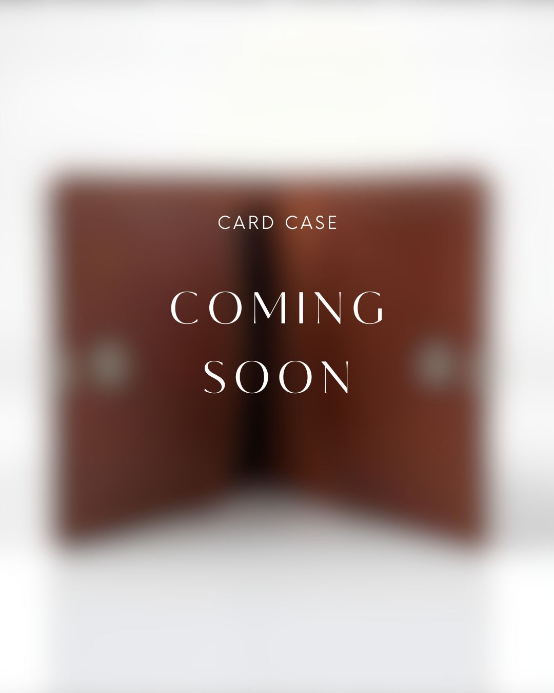 カードケース・・・coming soon