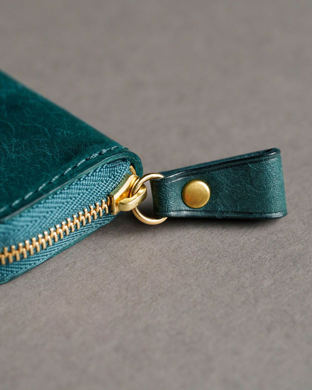 「タッチペンも入る」 本革 スリムペンケース