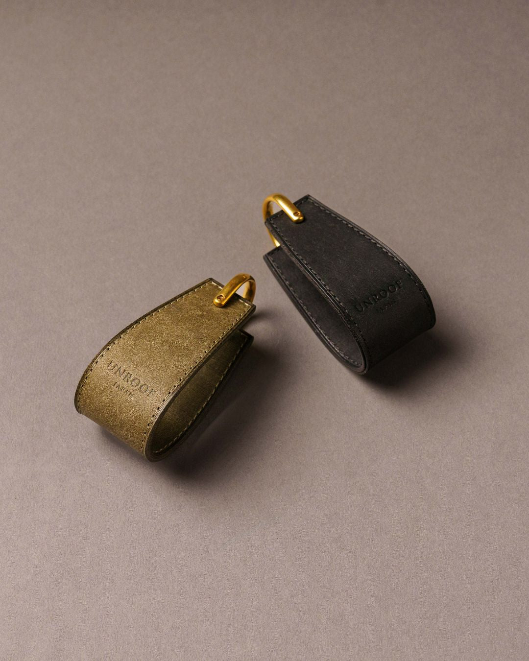 鍵が整う」本革 キーホルダー