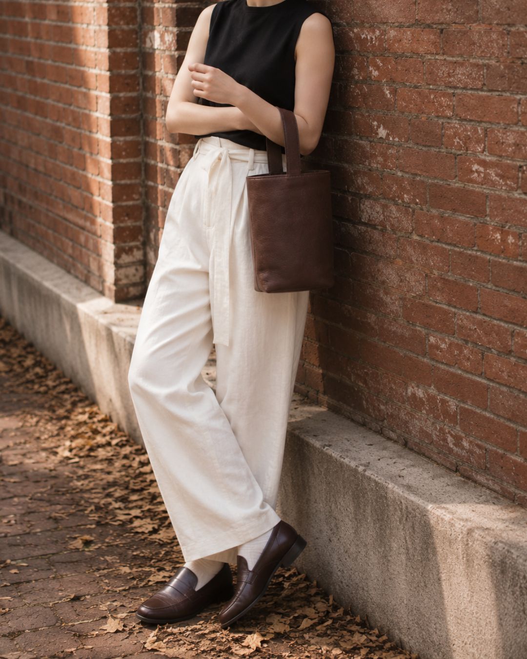 Book Bag ／Nappa Nebbia