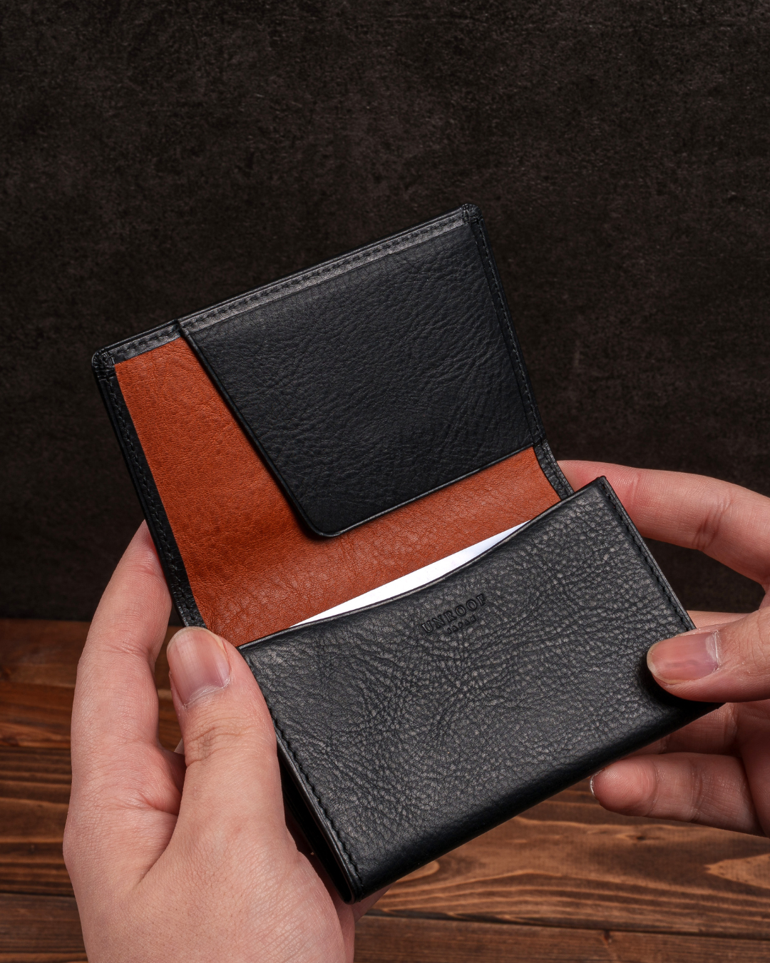 しっかり仕分ける」本革名刺入れ / Minerva Box