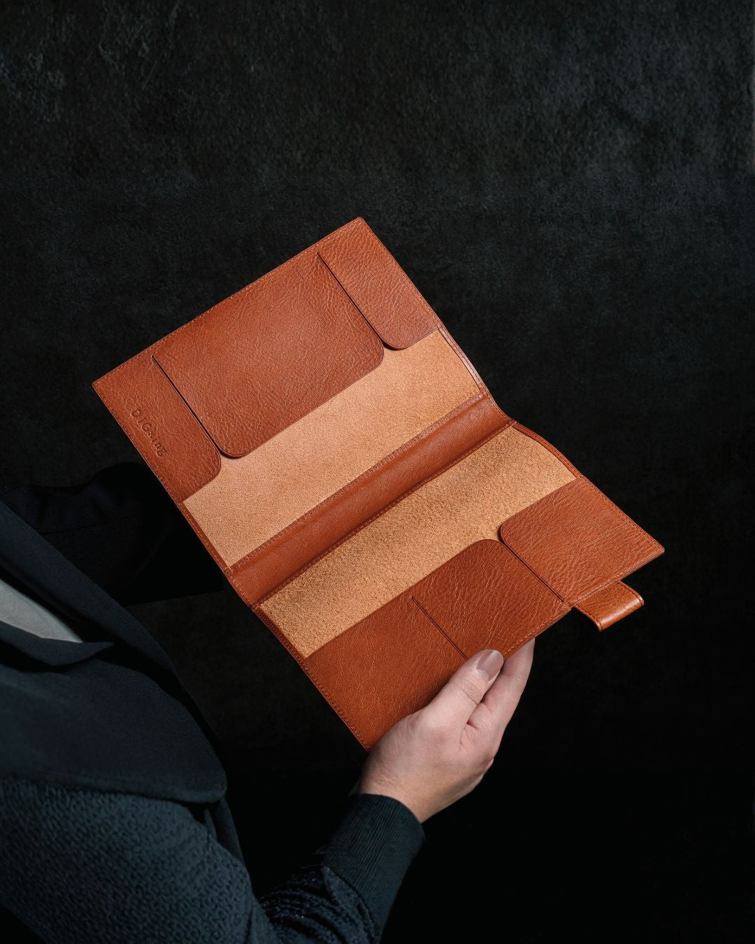 本革ノートカバー『flip flap』／Minerba Box