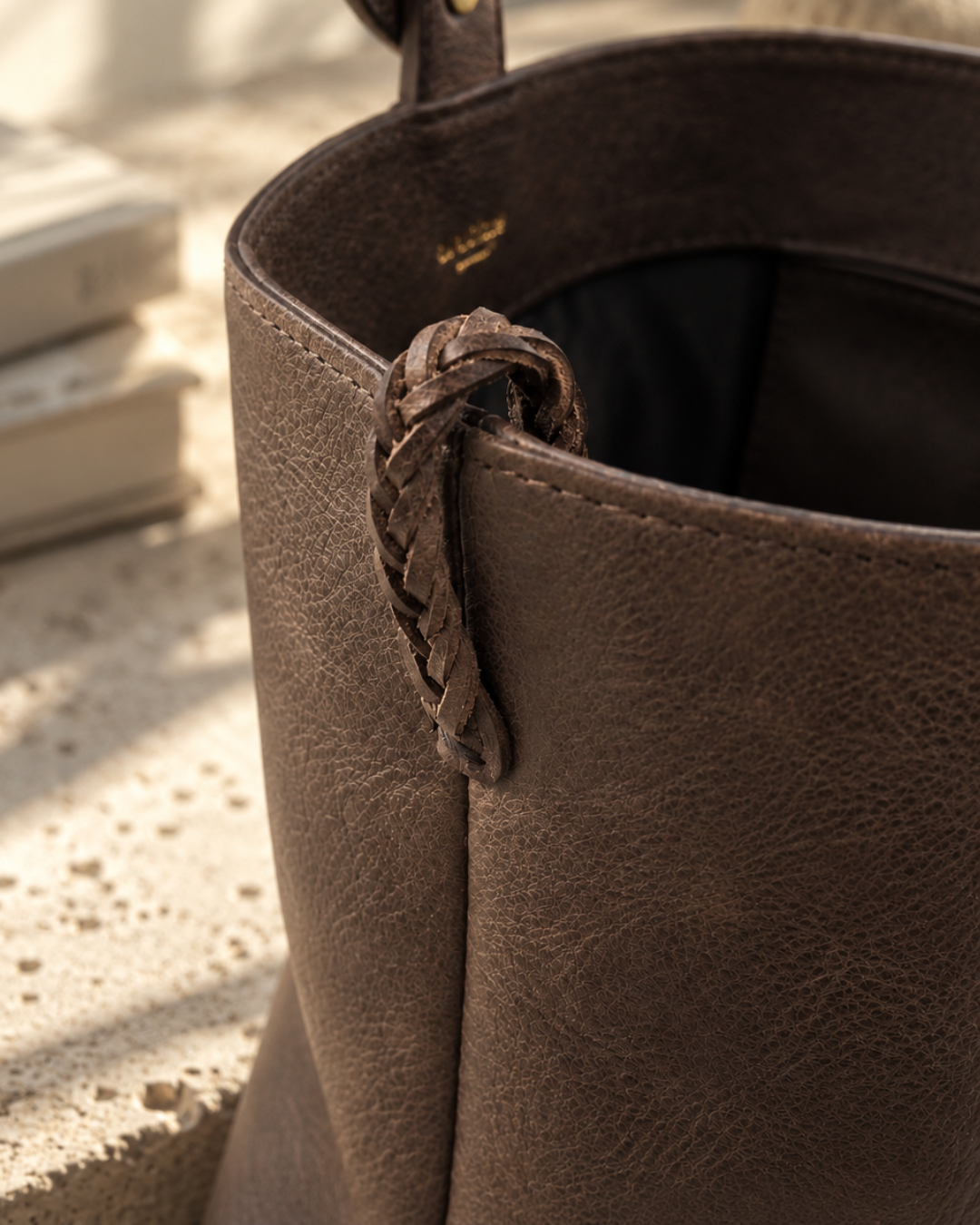 Book Bag ／Nappa Nebbia