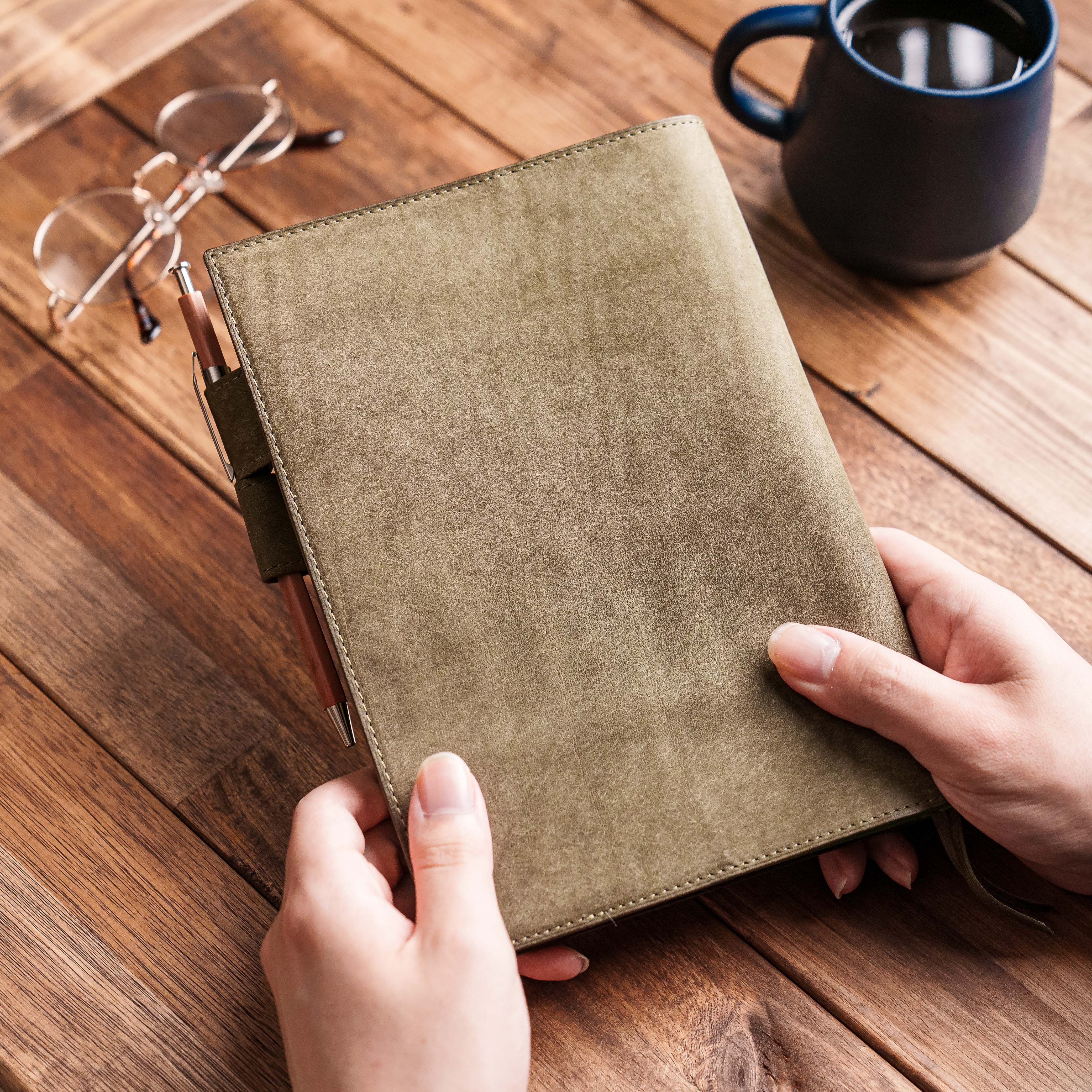 「ほぼ日手帳にぴったり」本革ほぼ日手帳カバー